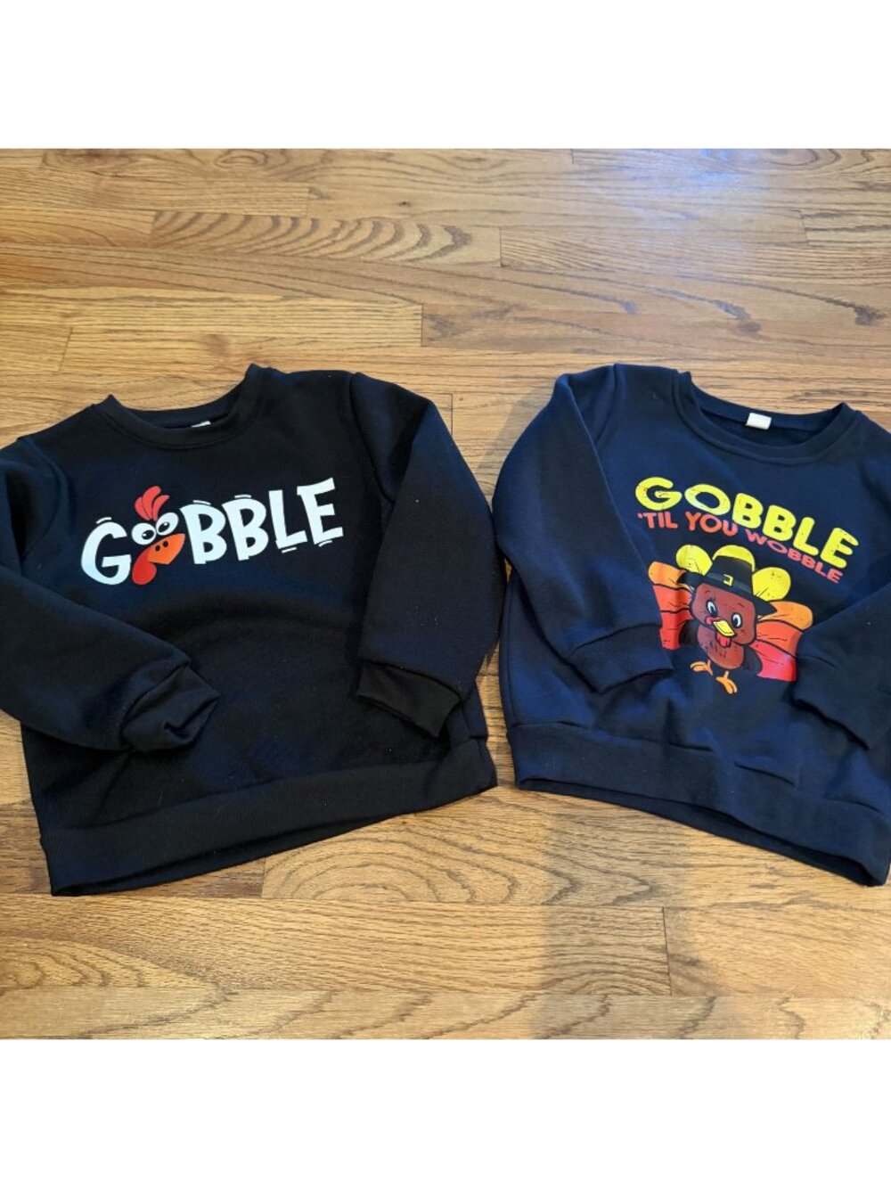 Unbranded boys 4/5 Turkey Thanksgiving Sweatshirts Crewneck